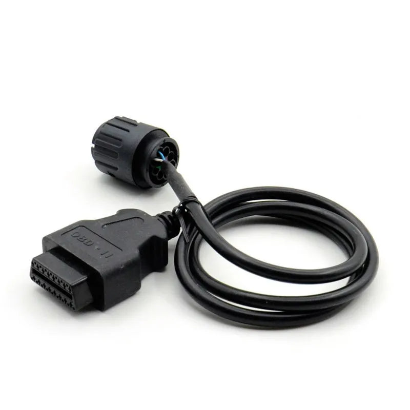 Motorcycles 10 Pin Adapter ICOM-D Cable 10Pin To 16Pin OBD2 Diagnostic Connector Motobikes OBD 2 Extension Cable