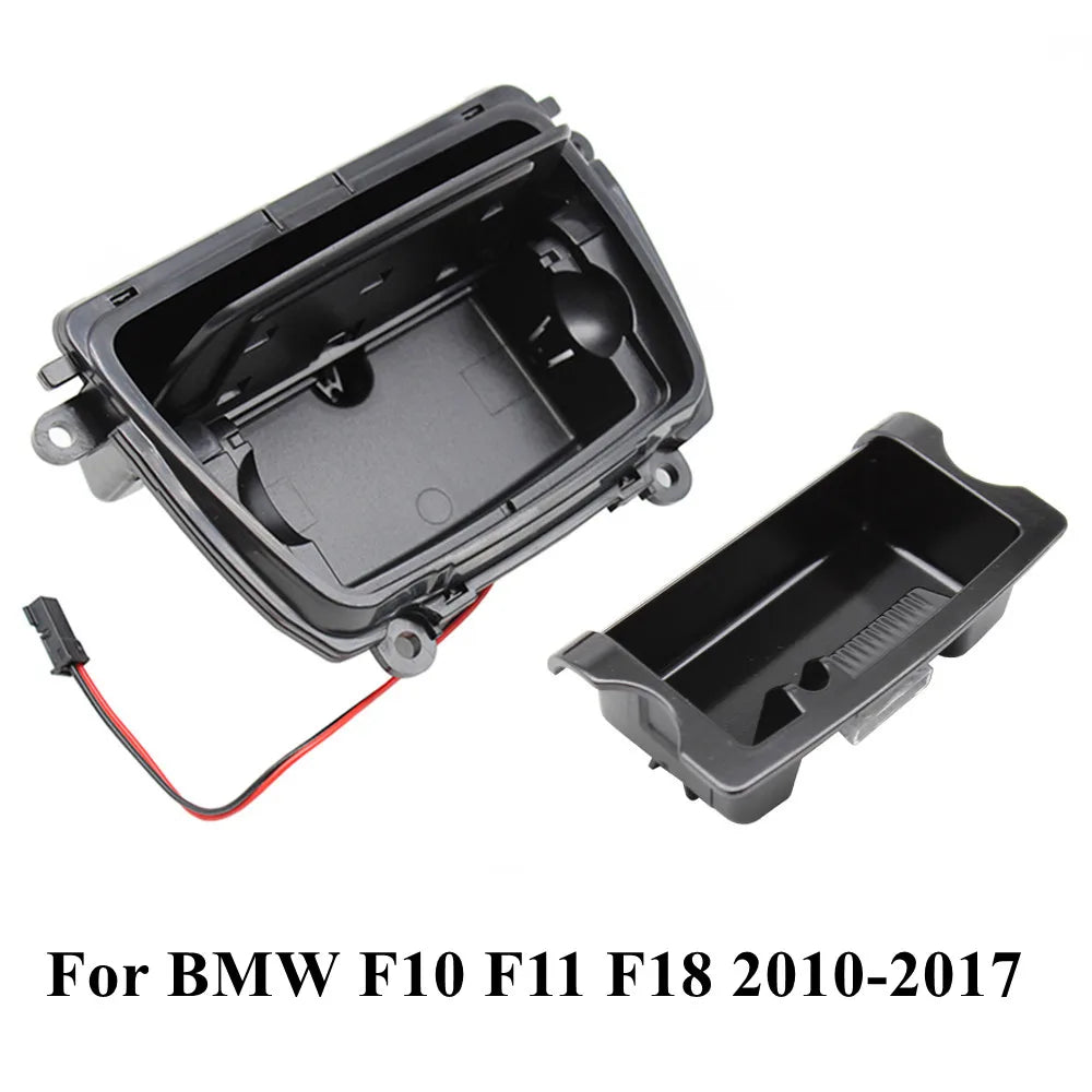 Car  ABS Center Console Ashtray Assembly Liner Box Cover For BMW 5 Series F10 F18 520 523 525 528 530 535 2010-2017 51169206347