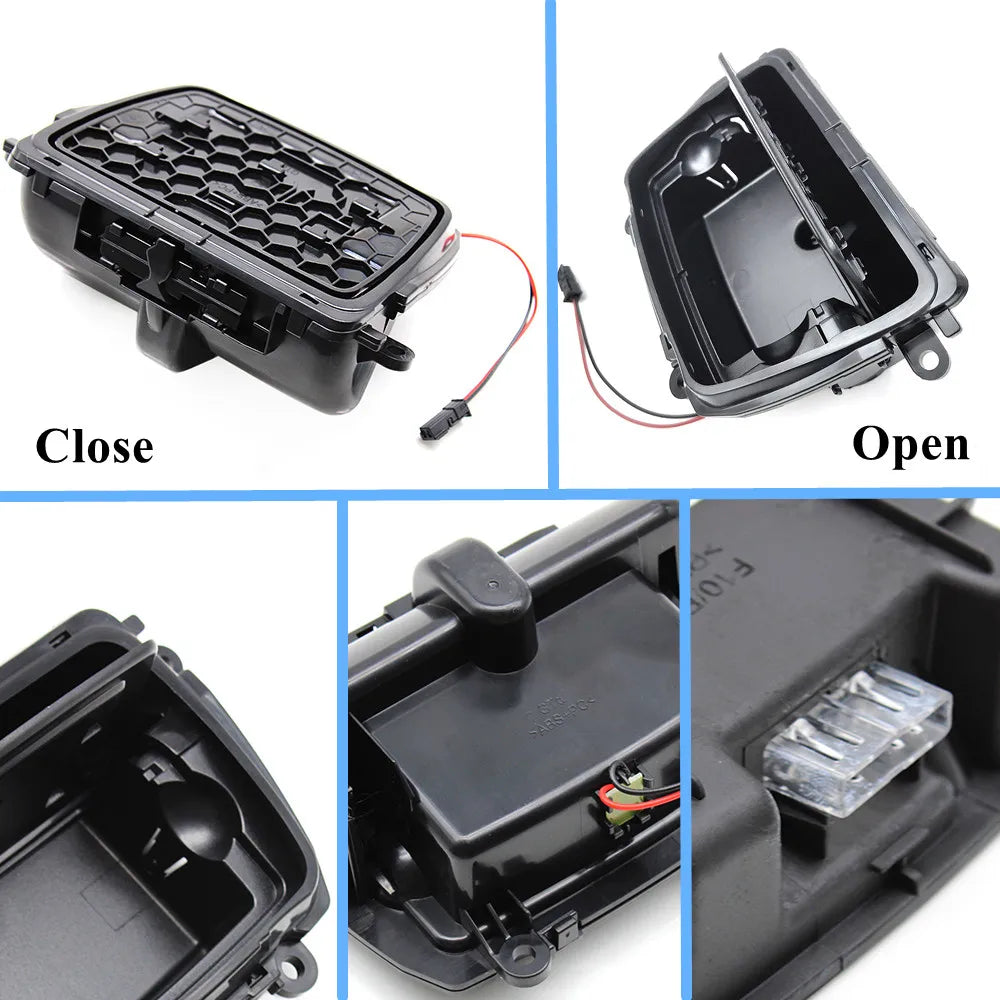 Car  ABS Center Console Ashtray Assembly Liner Box Cover For BMW 5 Series F10 F18 520 523 525 528 530 535 2010-2017 51169206347