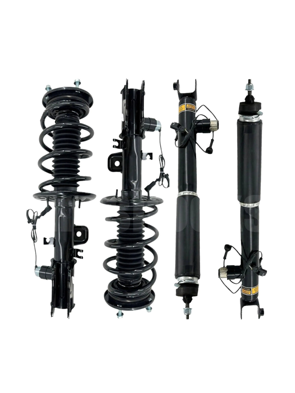 4PCs Front & Rear Shock Struts Assembly w/ Electronic Fit Lincoln MKS 2013-16