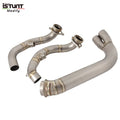 For KTM DUKE 790 890 ADVENTURE R Rally 2018- 2025 Motorcycle Exhaust Escape Moto System Muffler Titanium alloy Front Link Pipe