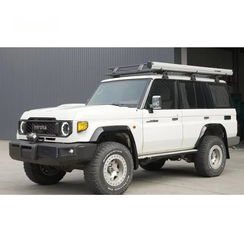 GBT Factory 2025 Land Cruiser 76 Series Upgrade Bodykit for 2002-2022 Fj76 Model Front Bumper Rearview Mirror Headlight