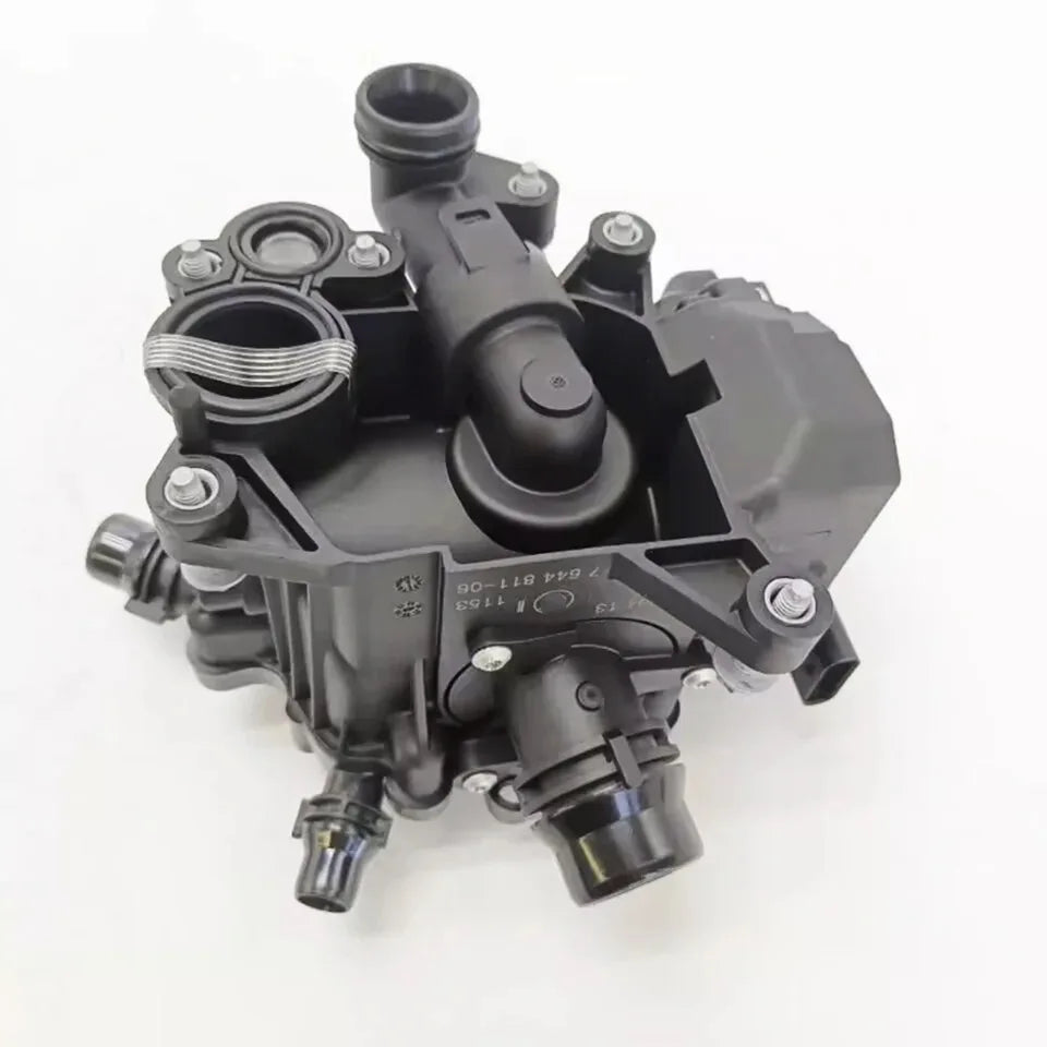 OEM 11537644811 New Petrol Engine Cooling Thermostat Heat Manage Module for BMW 330i 430i 520i 530i