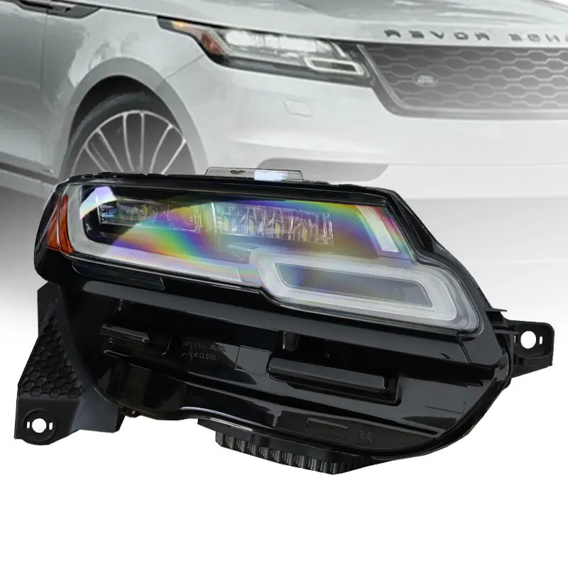 For 2017-2019 for Land Rover for Range Rover Velar Upgrade and Replacement LED Car Headlights New Model 6500k Color Temperature2