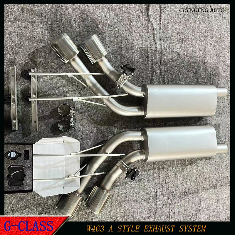 High quality New style G Class w463 Exhaust System Fit for G Class Exhaust Systems Before  2018y  Car Accessories