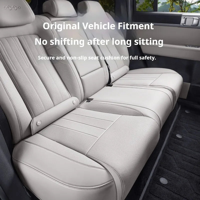 For BYD Ti7 Equation Leopard Titanium 7 Original Car Model All Inclusive Seat Cover All-season  Interior Modify Car Accessories
