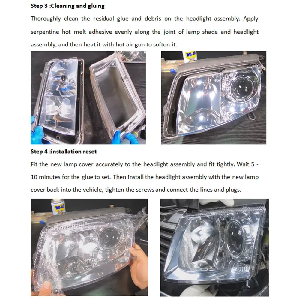 For Land Rover Range Rover Evoque 2012 2013 2014 2015 2016 2017 2018 Car Headlight cover Headlamp Lens Auto Shell Cover