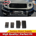 Dry Carbon Fiber Front Rear Bumper Cover Trim For Mercedes-Benz G-Class W465 G63 Dry Carbon Decorative Inserts OEM Replacement