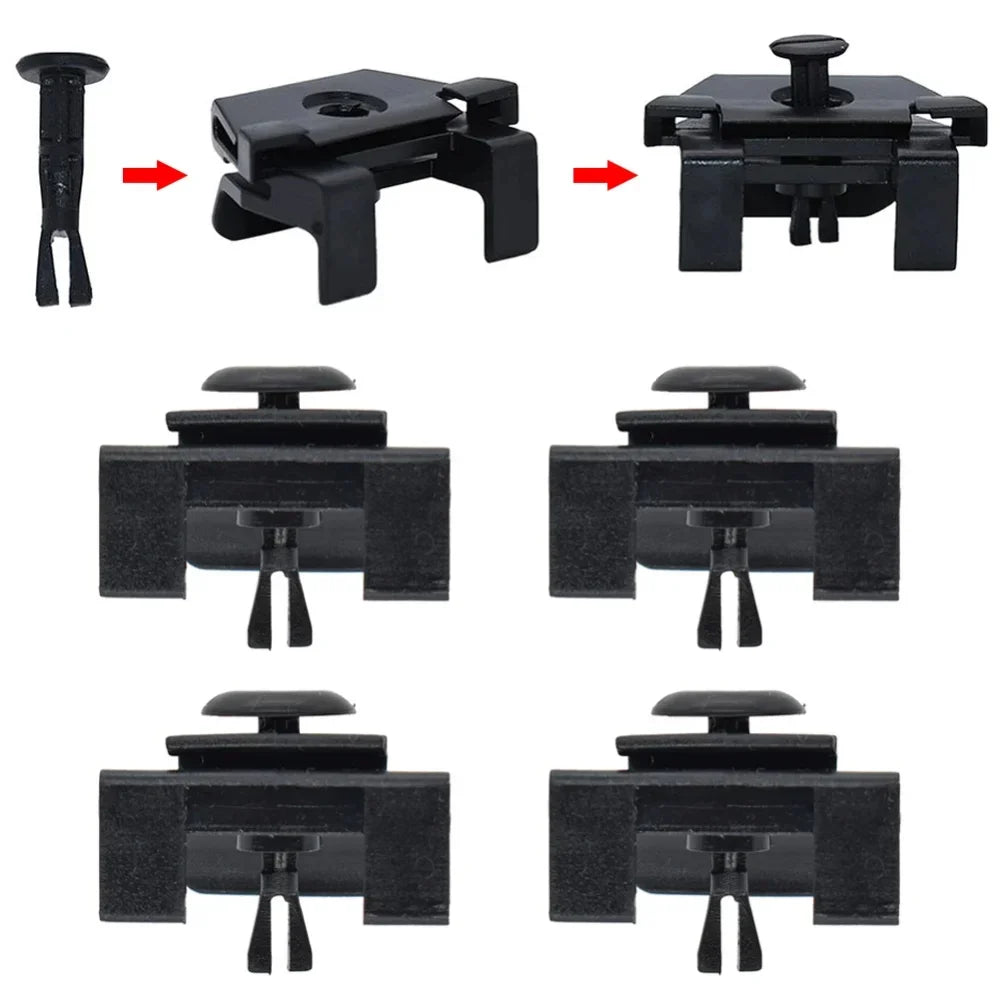 10pcs Car Front Bumper Retaining Clips Fender Retainer Fasteners for Toyota Chr Camry Corolla Prius Lexus Highlander Reiz