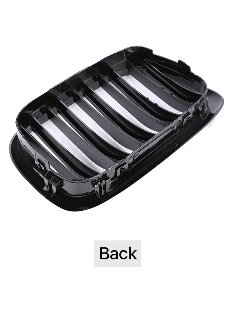 Front Bumper Lower Kidney Inside Grills Ventilation M Style Chrome Design Grille Facelift For BMW 5 Series E39 1997 -2003 LCI