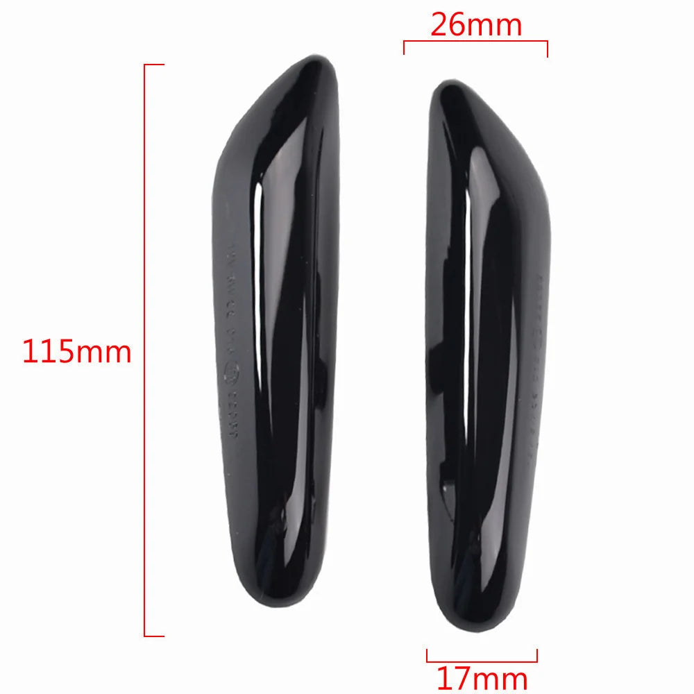 Dynamic LED Turn Signal Light Side Marker For BMW E60 E61 E90 E91 E87 E81 E83 E84 E88 E92 E93 E82 E46 1 3 5 Series X1 X3 2004