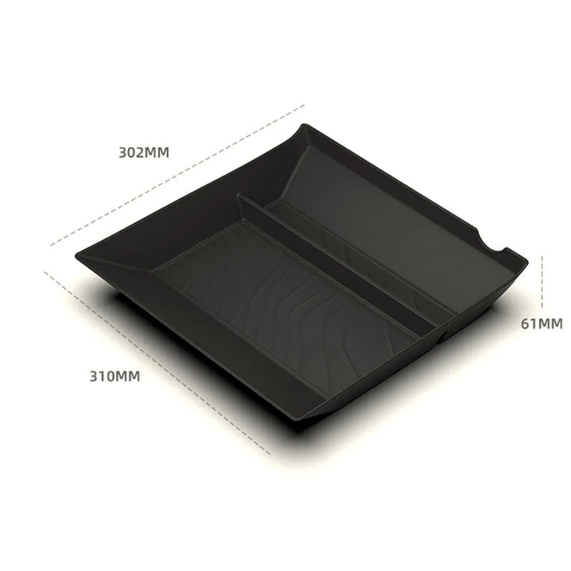 For Nissan Patrol Y63 for Armada 2025-2026 Non-Refrigerator Version Center Console Armrest Storage Box Organizer Car Accessories
