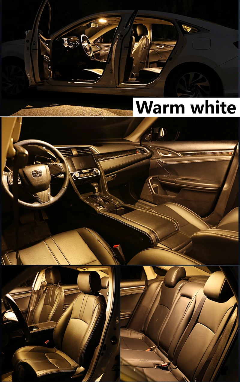 LED Bulbs Interior Reading Dome Plate Light Kit For Nissan Patrol Y61 Y62 2000 - 2017 2018 2019 2020 2021 2022 2023 Accessories
