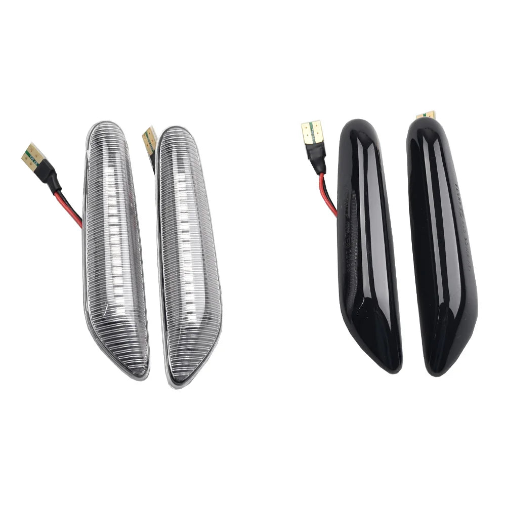 Sequential Flashing LED Turn Signal Side Marker Light For BMW E60 E61 E90 E91 E87 E81 E83 E84 E88 E92 E93 E82 E46 1 3 5 Series