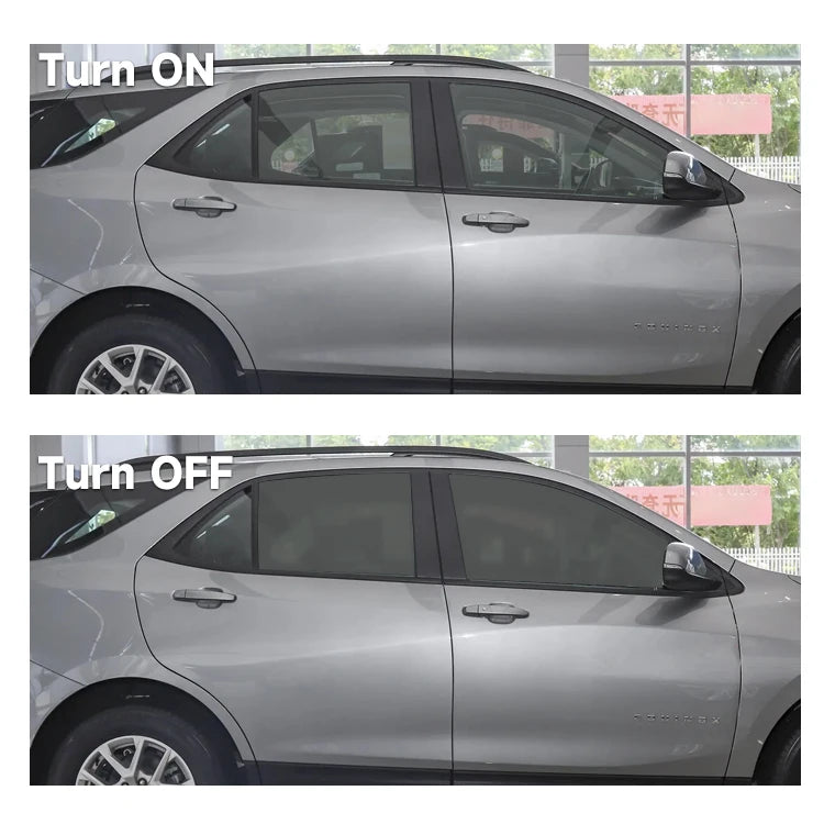 Switchable Smart Electronic 4.2 Haze Electric Tint Glass Car Window Privacy PDLC Film with Self Healing & Color Changing