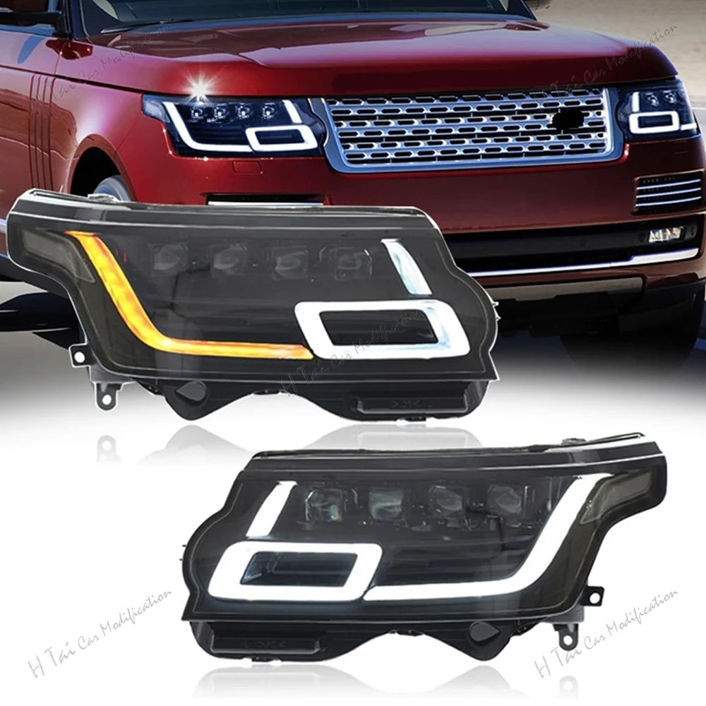 Headlight assembly For Land Rover Range Rover Executive L405 2014-2017 Headlamp Daytime Running Lights High Beam Reverse Light