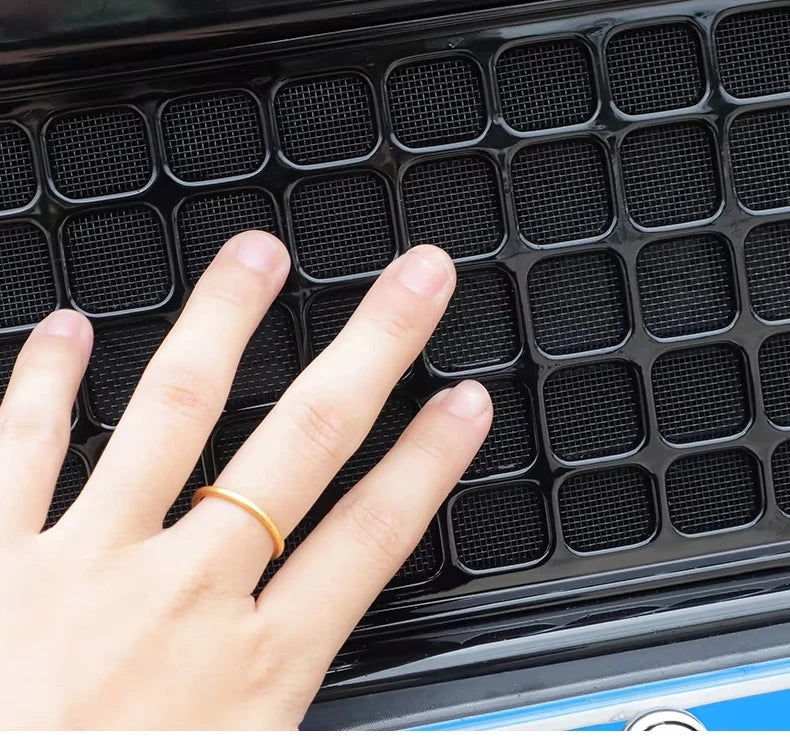 9-piece For Land Rover Defender 90 110 130 Water Tank Cover Racing Grid Protective Net Condenser lossless installation Accessory