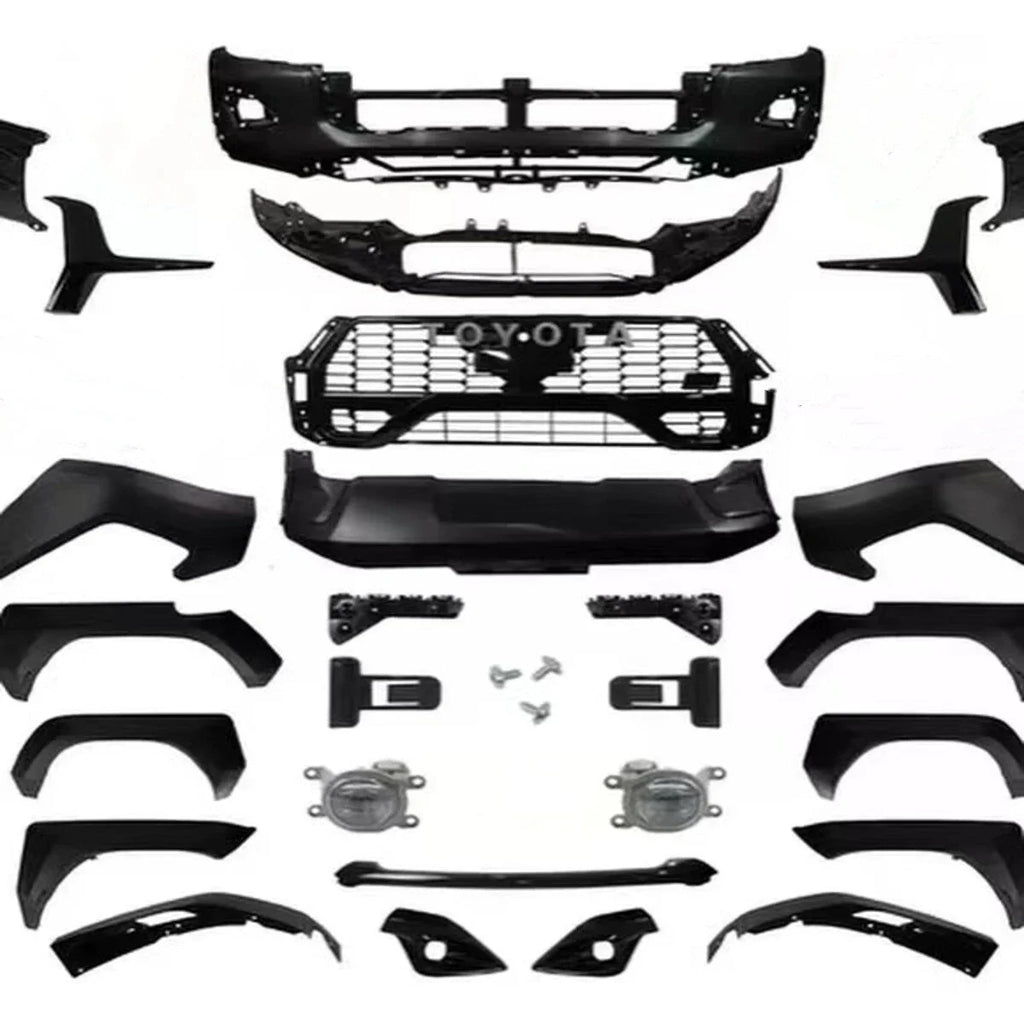 Weknown High Quality Auto Parts Car Body Kit   Hilux 2020-2022 Change Upgr To Hilux  2023 GR SPORT