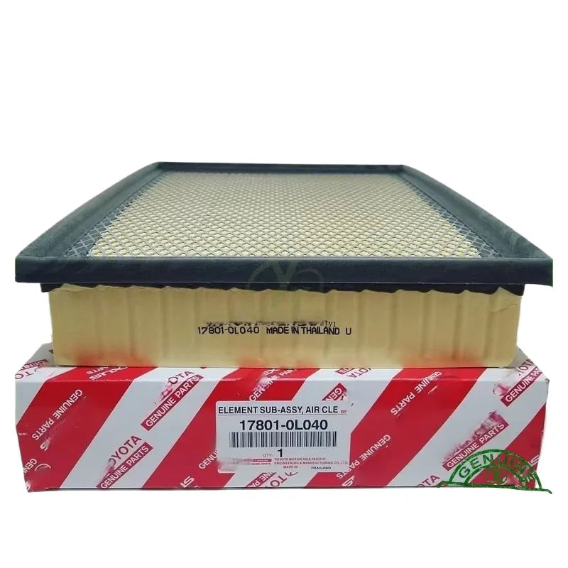Genuine Innova Hilux Fortuner Engine Air Filter 17801-0l040 For15-16 Hiluxx 2.7l 4runner Fj Cruiser Gx460 Tacoma 3.5l Tundra 5.7