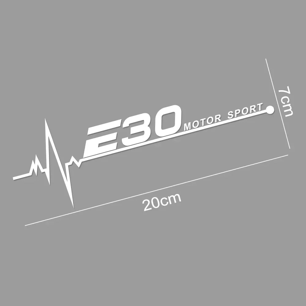 Car Side Window Sticker Auto Decor Film Decal Accessories for BMW E46 E90 E91 E60 E39 E36 E87 E92 E30 E34 E61 E62