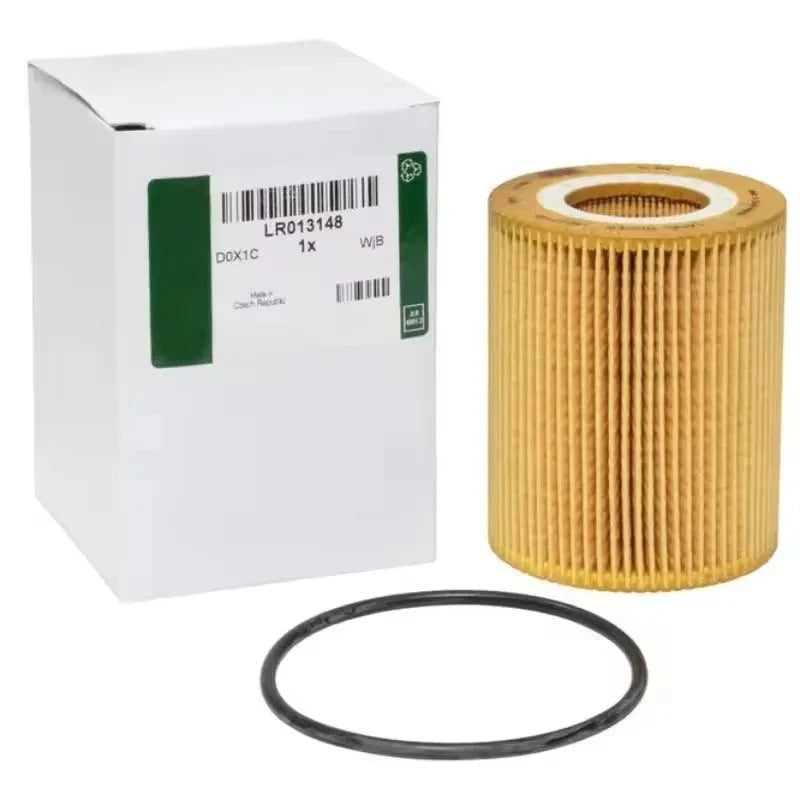 Cabin Air Filter Oil Filter For JAGUAR XJ (X351) 3.0 SDV6 2009-2019 ENGINE:306DT OEM:AJ82766 C2Z6525  LR013148