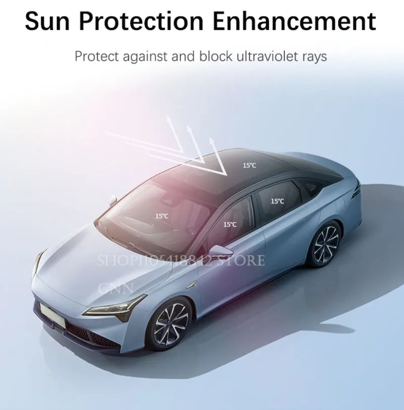 Customized For BYD Leopard Tai 3 Titanium 3 Denza B3 Electrostatic Car Skylight Sunshades Sunroof Blind Sun Shades UV Protection