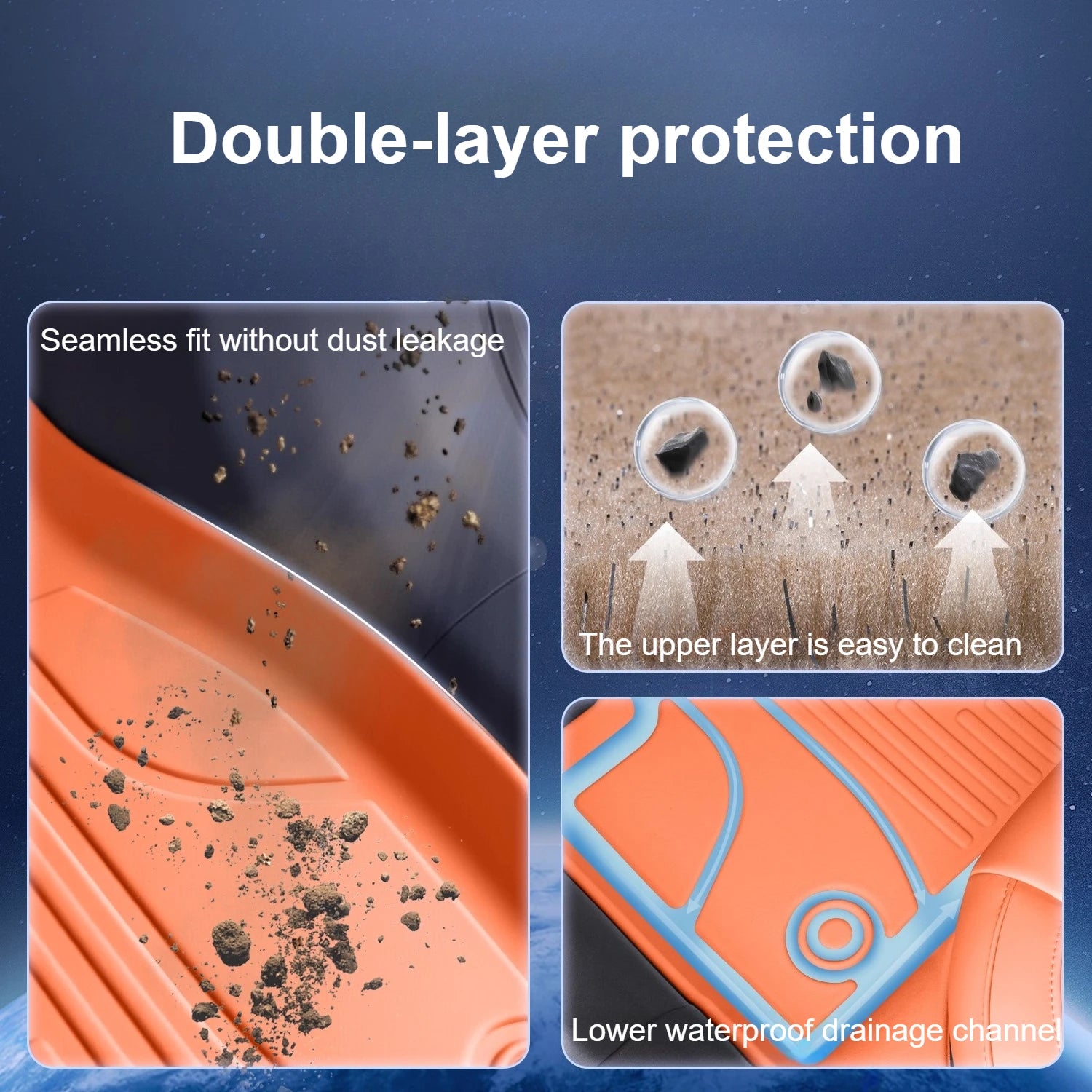 For BYD Equation Leopard Titanium 7 2025 Full-Coverage Floor Mats TPE Non-Slip Wear-Resistant Carpet Modification Accessories