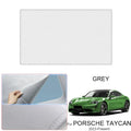 For PORSCHE Taycan 2023-Present Suede Fabric Electrostatic Adsorption Sunroof Sunshade Anti UV Heat Insulation Skylight