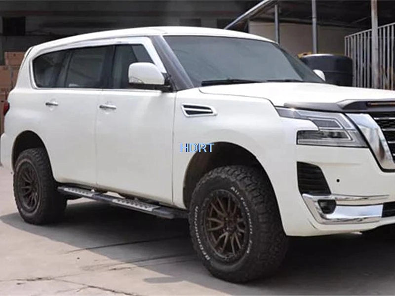 Car Styling Accessories Window Deflector Sun Visor Rain Gurad Awning Shelter Weather Shield For Nissan Patrol Y61 Y62 1997-2021