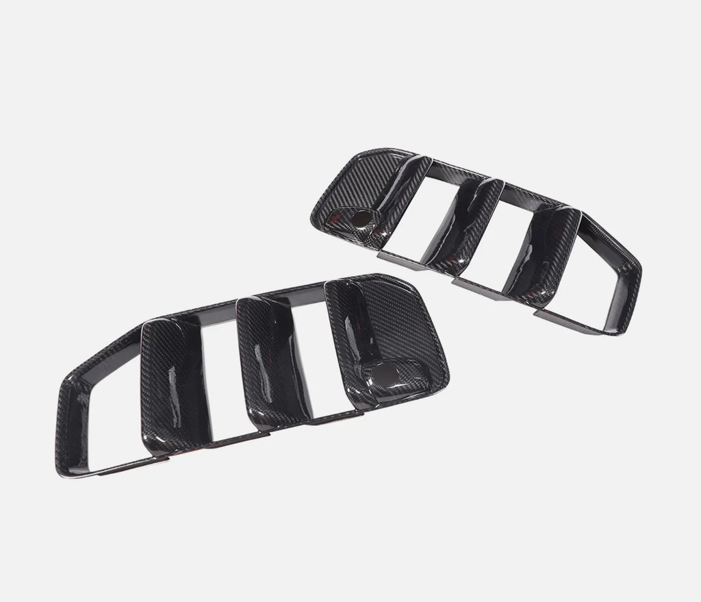 Real Carbon Fiber Front Bumper Side Air Intake Grille Fit For Mercedes-Benz G-Class W465 G63 2025+
