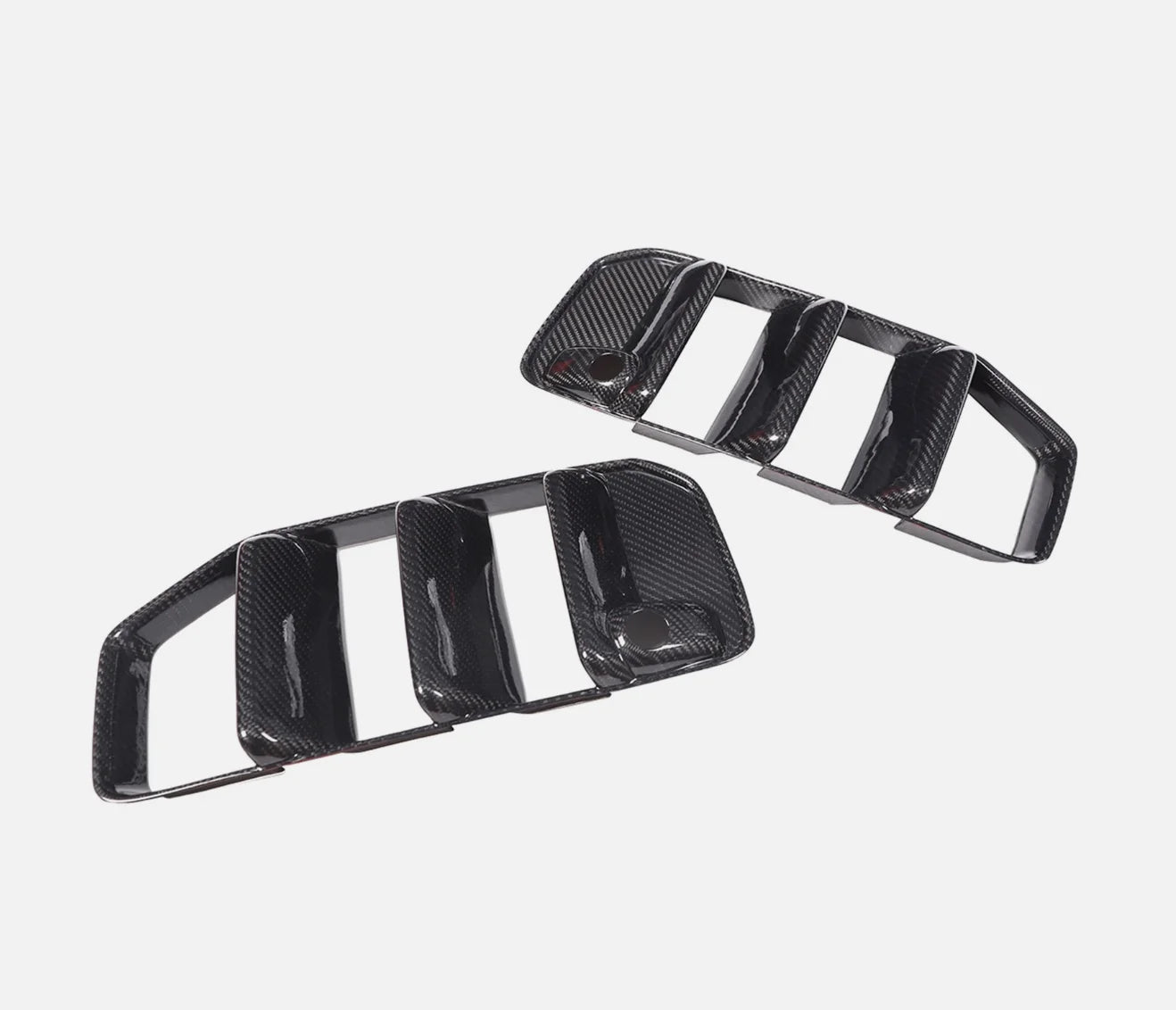 Real Carbon Fiber Front Bumper Side Air Intake Grille Fit For Mercedes-Benz G-Class W465 G63 2025+