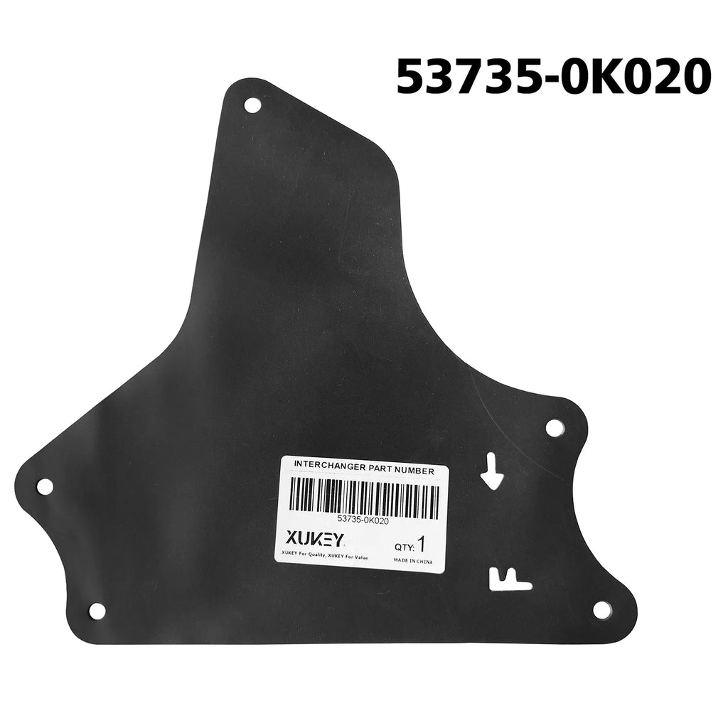 4pcs For Toyota Hilux Fortuner 2004-2015 Front Splash Shield Fender Liner Apron Seal Protector 53885-0K020 53735-0k020 AN20 AN50