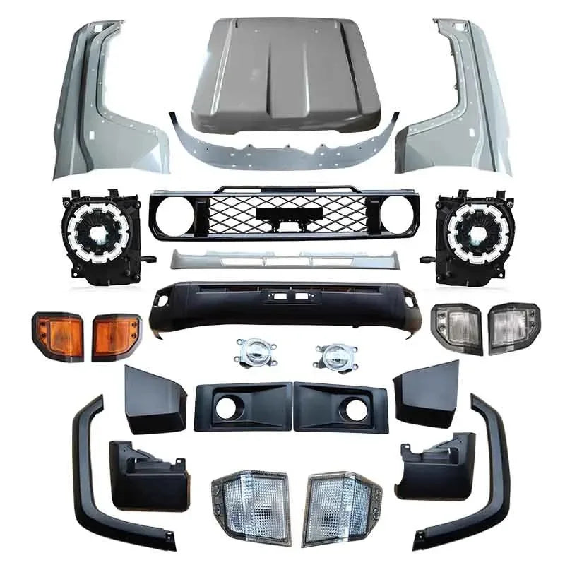 Maictop Hot Sell Auto Parts Upgr Body Kit Facelift to 2024 Model Upgr Kit for Land Cruiser 70 Series  LC79