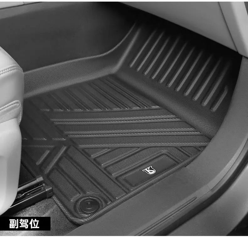 Car 3D TPE Floor Mats & Cargo Liners For BYD Formula Leopard 7 Titanium 7 Waterproof Trunk Pad Full Set Auto Accessories