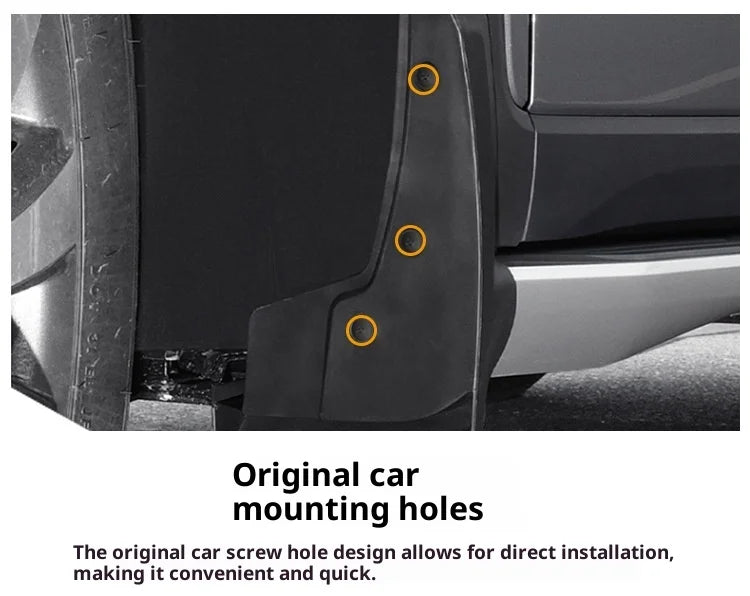 For BYD Equation Leopard Titanium Fangchengbao Tai 7 2025 Car Tire Fender Splash Guard Front and Rear Wheel Fender Auto Parts