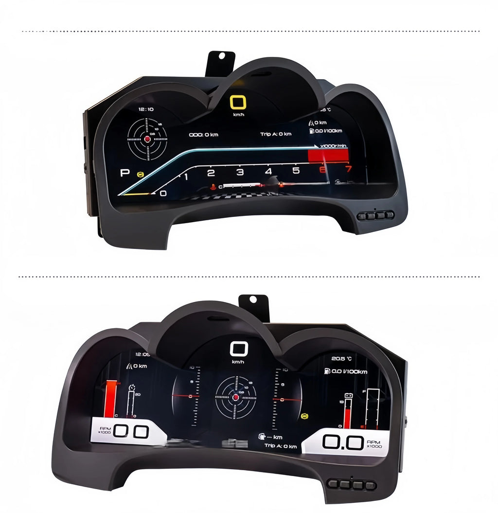 12.3 Inch LCD Car Digital Dashboard For Toyota Hilux VIGO FORTUNER 2005 2006 - 2014 2015 Years Panel Speedometer Virtual Cockpit