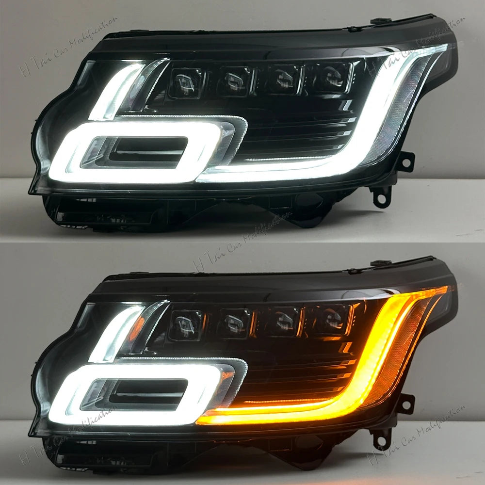 Headlight assembly For Land Rover Range Rover Executive L405 2014-2017 Headlamp Daytime Running Lights High Beam Reverse Light