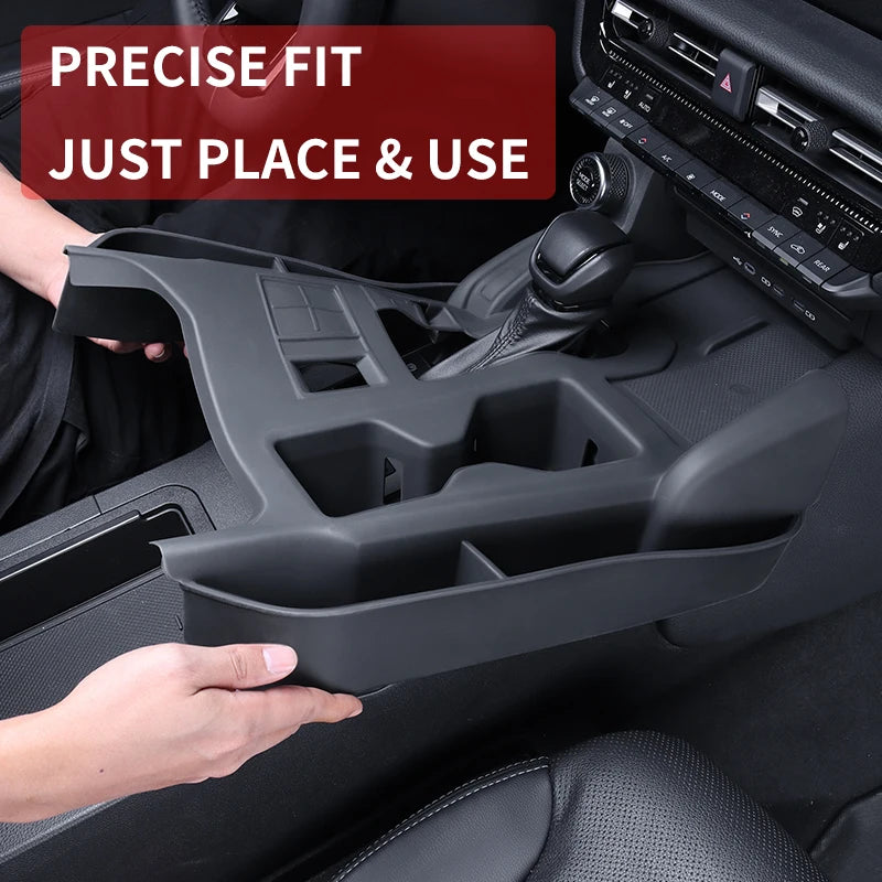For Toyota Land Cruiser Prado LC250 250 J250 2024-2026 Center Console Silicone Cover Anti-Scratch Anti-Dust Perfect Fit Interior