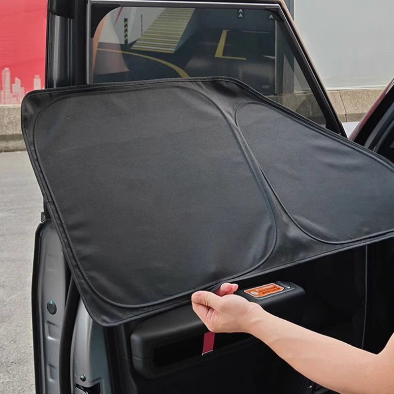 Car Black Window Privacy Sunshade For ROX 01 JISHI 2021-Present Auto Anti-UV Heat Insulation Protect Cover Interior Accessory