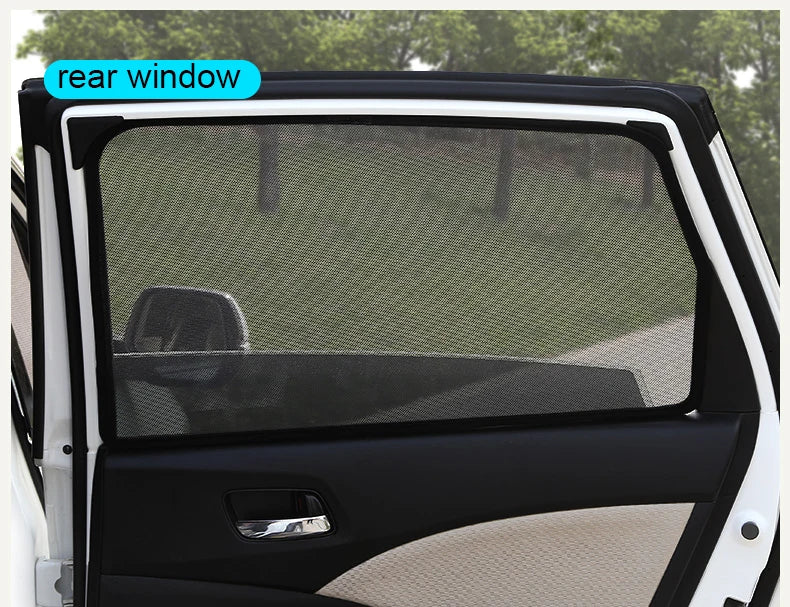 For Nissan PATROL Y62 2010-2025 Car Window SunShade UV Protection Auto Curtain Sun Shade Visor Net Mesh