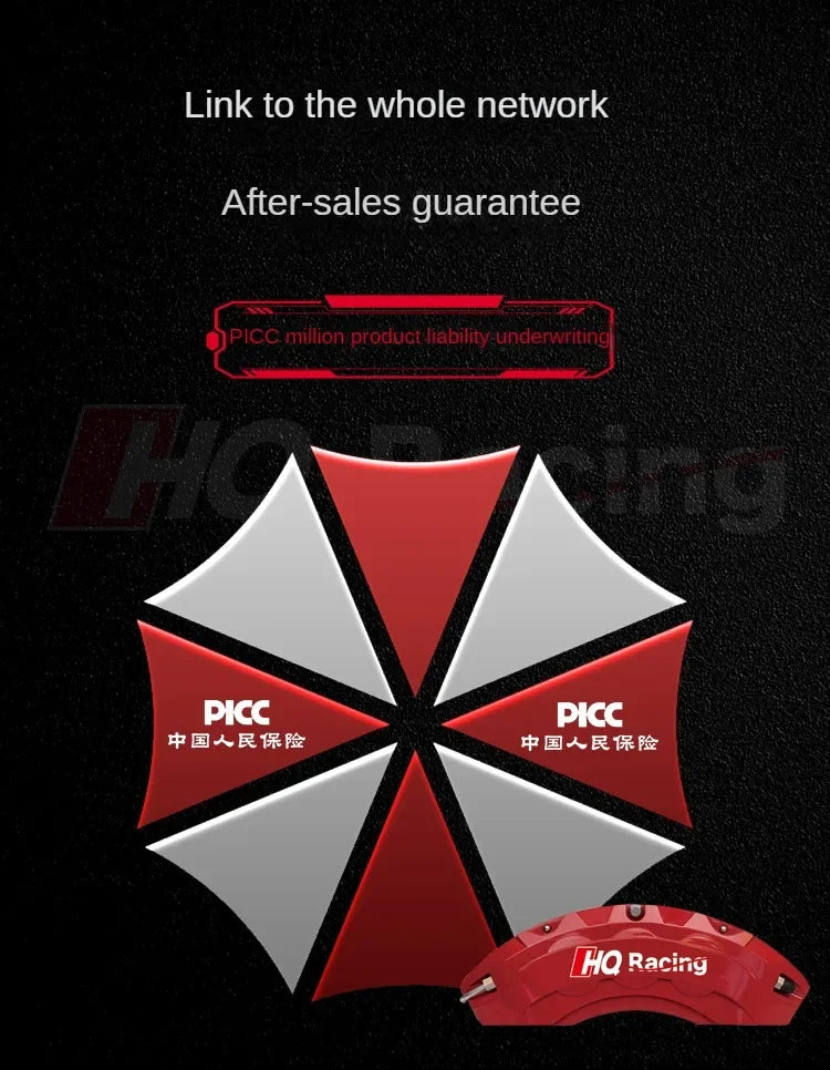 For Audi Car Brake Caliper Cover Aluminum Front Rear Fit RS SQ A1 A2 A3 A4 A5 A6 A7 A8 Q1 Q2 Q3 Q4 Q5 Q6 Q7 Q8 2009-2026