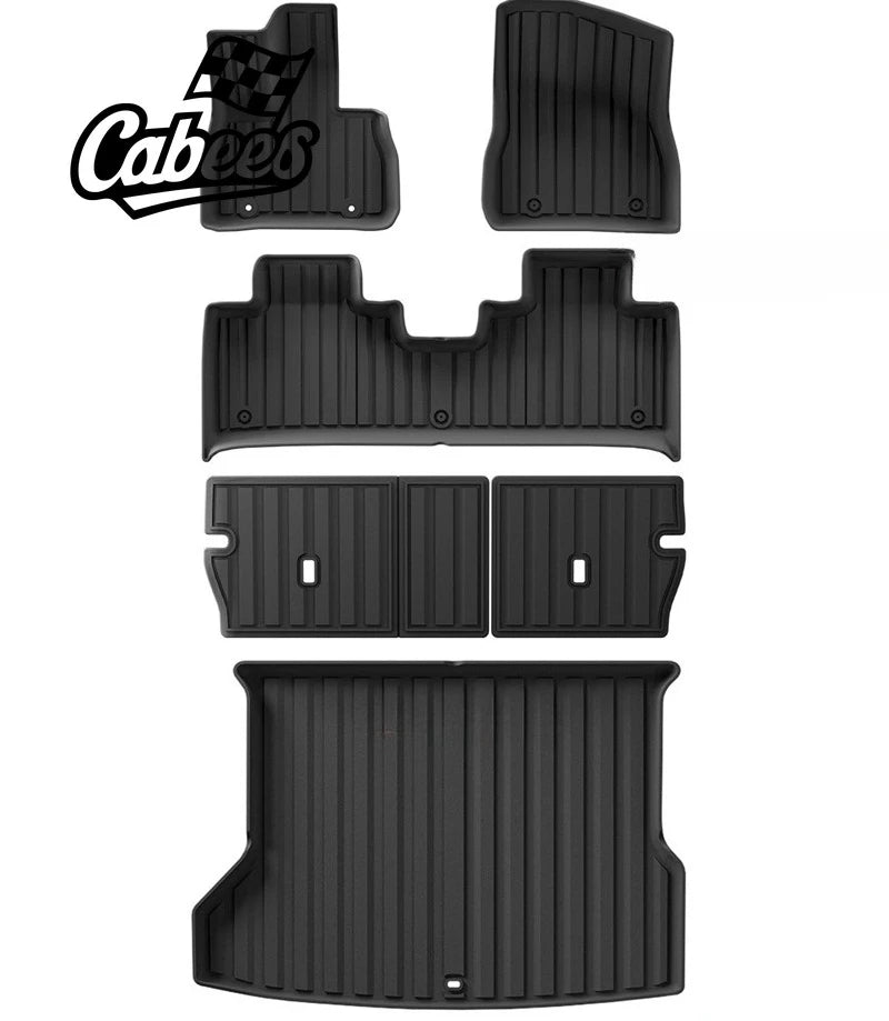 For BYD Leopard 7 Titanium 7 Car Floor Mats Waterproof  All Weather 3D TPE Rubber Anti-dust Dustproof Trunk Mat Accessories