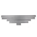 For Mercedes Benz G Class W463 G63 Side Molding Trim for G350 G400 G500 G55 G63 G65 Black Side Molding Trim Kit with B Logo