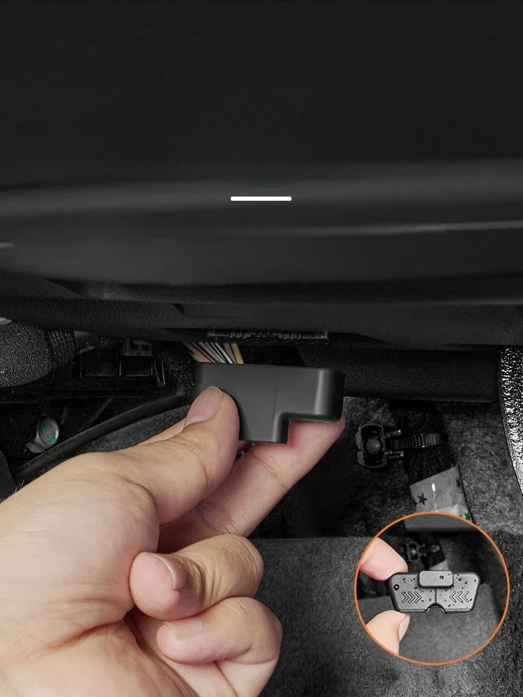 OBD Port Cover for BYD Equation Leopard Titanium 7 Dustproof Waterproof Diagnostic Interface Protector Interior Accessory