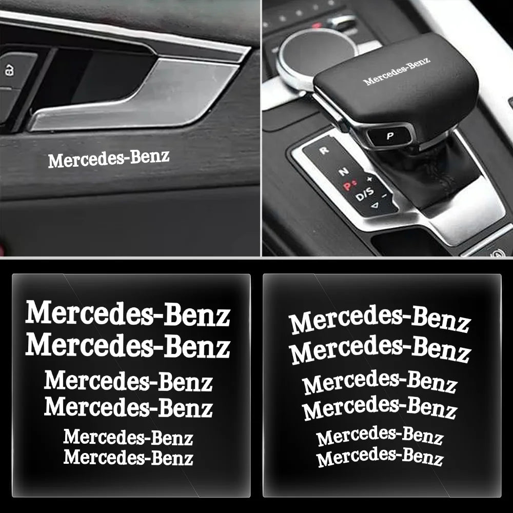 For Mercedes-benz AMG Sticker Brake Caliper Sticker Label Logo AMG Personalized Modification Decorative Auto Sticker Accessories