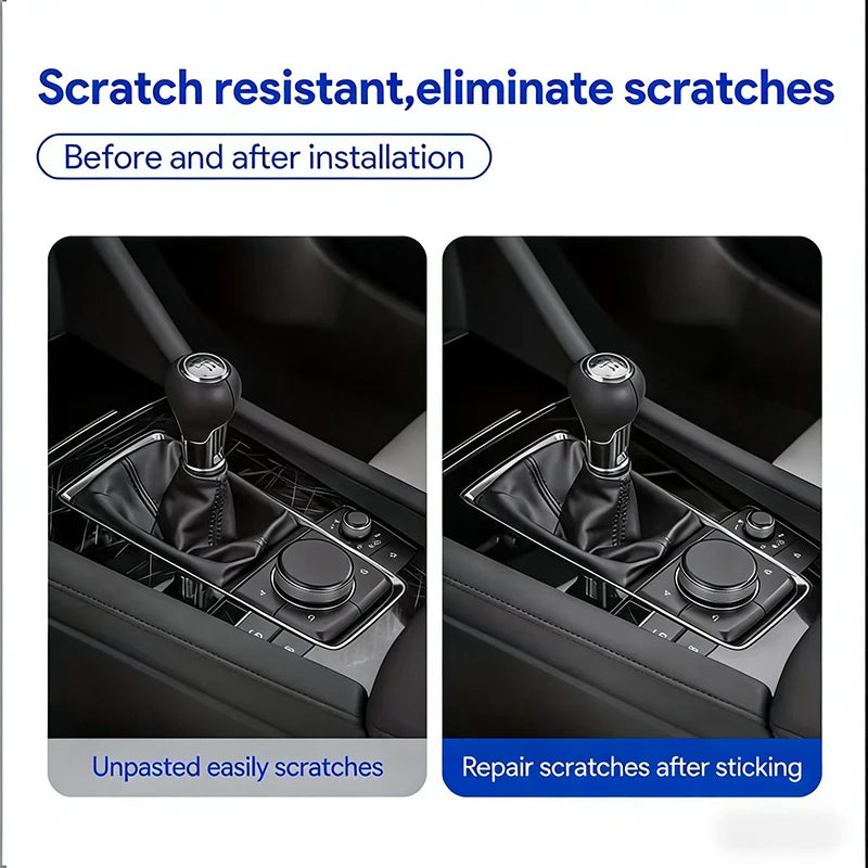 Fit for DENZA B8 2025 Clear TPU PPF Anti Scratch Gear GPS Navigation Instrument Center Console Interior Repair Decor Protective