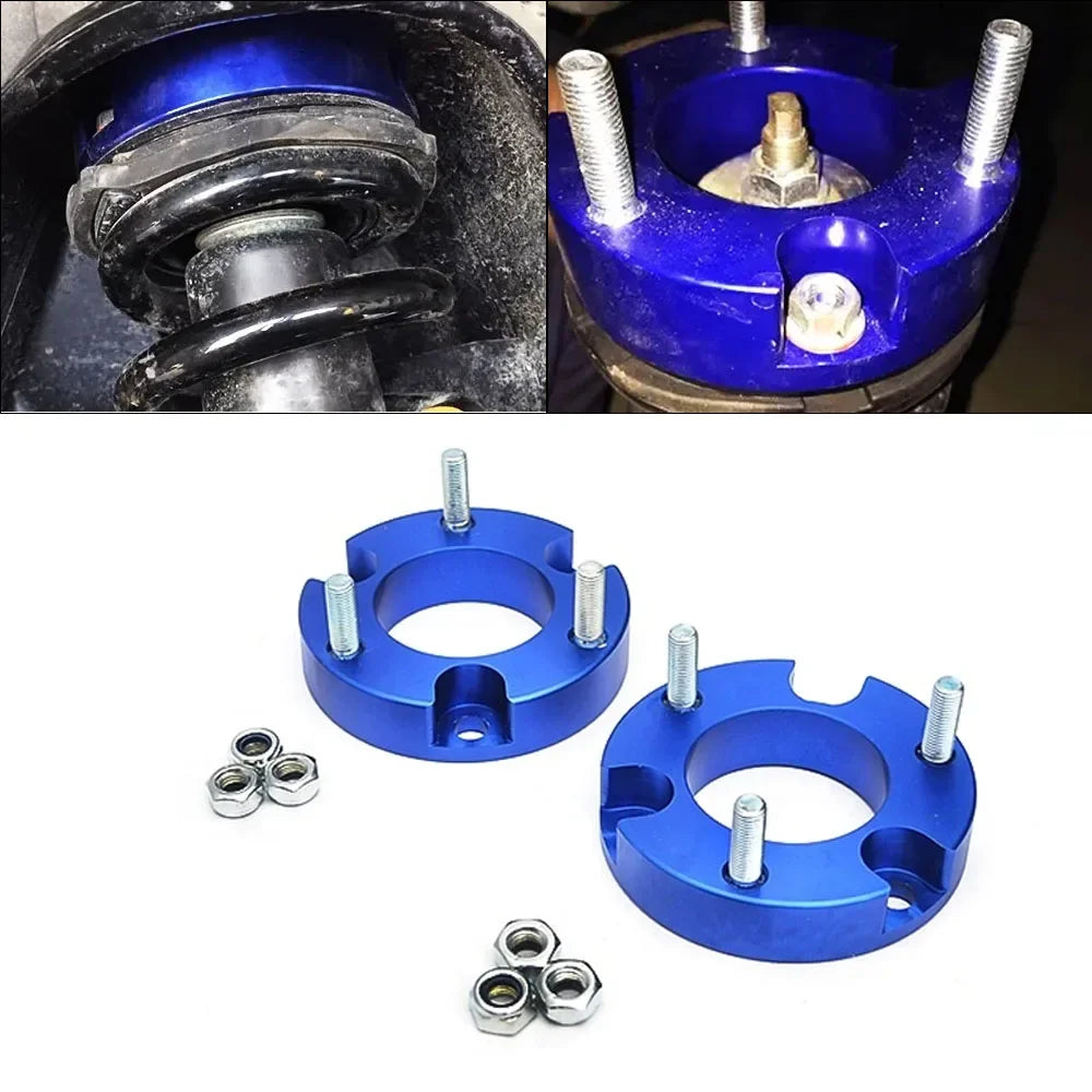 25mm Front Absorber Spacers +Rear Comfort Anti Shock G-Shackles Lift Kit For Toyota Hilux VIGO 2005-2014 Suspension Accessories