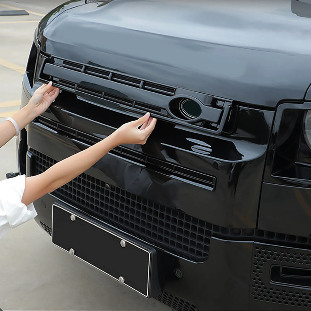 9-piece For Land Rover Defender 90 110 130 Water Tank Cover Racing Grid Protective Net Condenser lossless installation Accessory