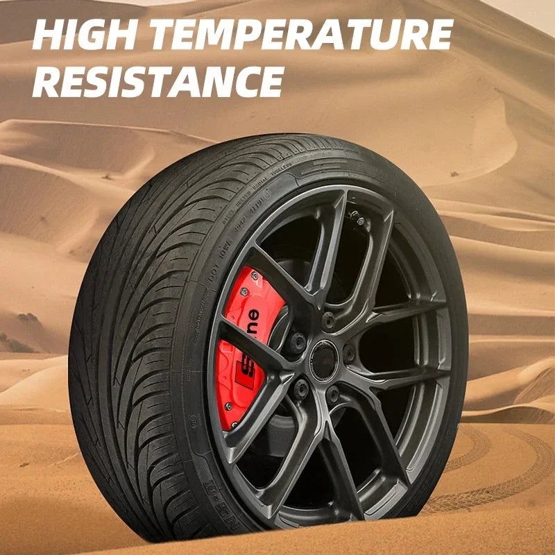 Car Brake Caliper Sticker Heat Resistant Decals Auto Accessories For Quattro For Audi S Line A1 A3 A4 A6 A7 Q3 Q5 Q7 RS3 RS4 RS5