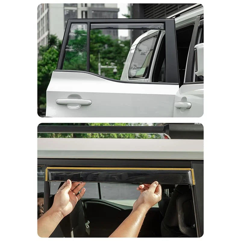 For Toyota Prado LC250 2024+ Side Window Deflector Visor Rain Wind Guard Shield Vent Cover Car Accessories 4pcs